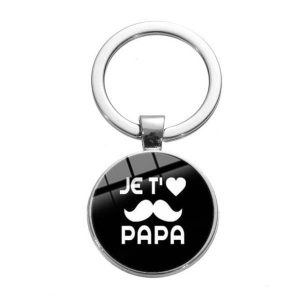 porte clé je t'aime papa